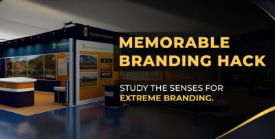 Use of multi-sense in exhibition stall